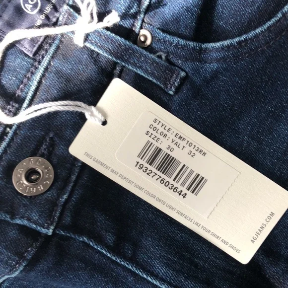 AG (30x32) Adriano Goldschmied Angel Boot cut raw jem - Picture 6 of 14